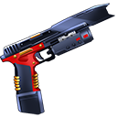 Пистолет SMART MK5||Напичканный переводой электроникой, этот пистолет автоматически наводится на ближайшую цель, а его умные боеприпасы изменяют траекторию своёго полёта, чтобы обеспечить максимальную вероятность поражения цели.
|||Уровень предмета: 12